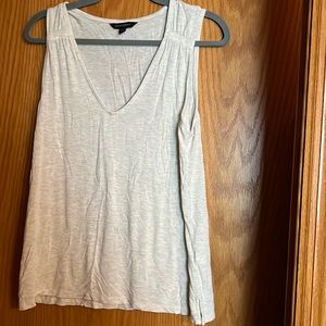Banana Republic size M dressy tank.  Tan/cream/ gray in color.  Worn once.